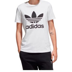 adidas Originals White Trefoil T-Shirt